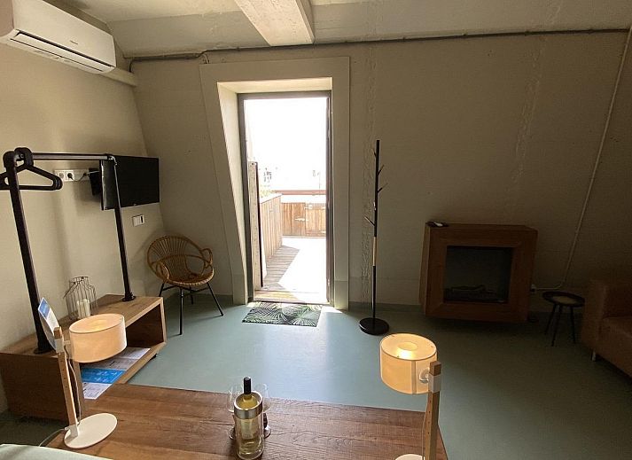 Sonnige Strandkoerbe im VZ673 Strandstudio Vlissingen, einer Ferienunterkunft in Vlissingen, Walcheren, Zeeland.