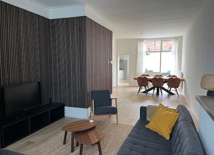 VZ2419 Vakantiewoning Vlissingen voorgevel in het pittoreske Walcheren, Zeeland.