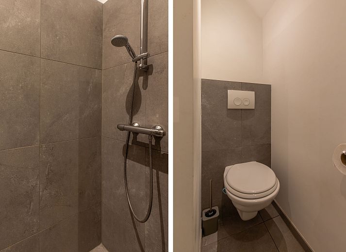 Moderne Kueche im Apartment Symphonie, Vlissingen, Walcheren, komplett ausgestattet fuer einen komfortablen Aufenthalt in Zeeland.