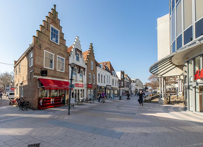 Gemuetliches Schlafzimmer im Appartement Symphonie, Vlissingen, Walcheren, mit bequemen Betten fuer eine gute Nachtruhe in Zeeland.