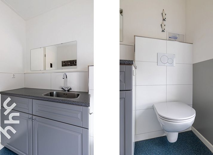 Aussenbereich des Ferienhauses ZE257 in Aagtekerke, Walcheren, Zeeland mit bequemen Stuehlen.