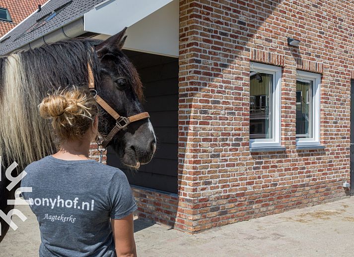 I love Ponyhof bord bij ZE1448 vakantiehuis in Aagtekerke, Walcheren, Zeeland.
