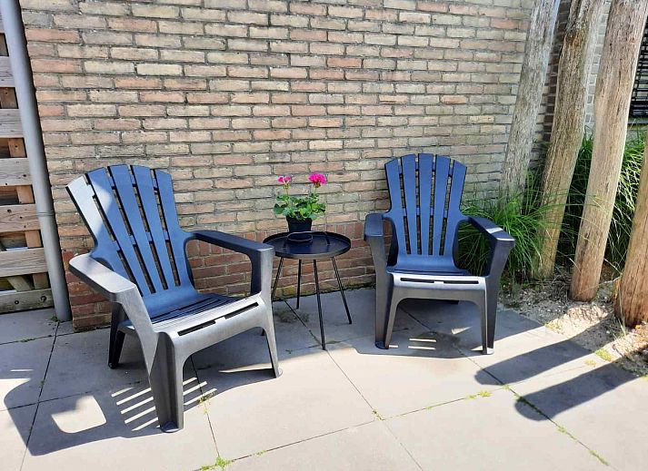 Helles Schlafzimmer im Ferienhaus ZE267, Zoutelande, Walcheren, mit bequemem Bett und moderner Einrichtung.