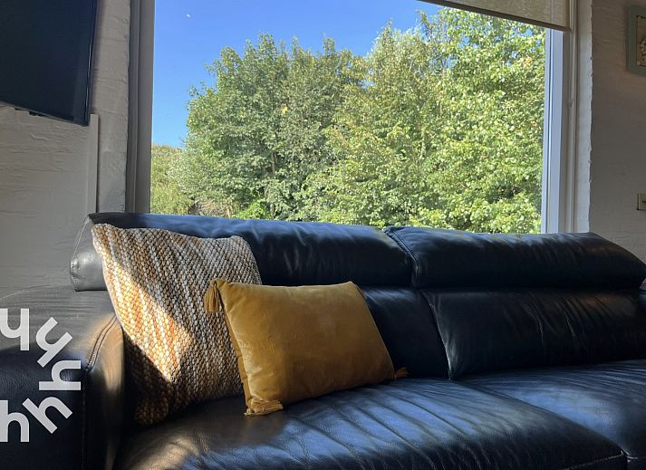 Luchtfoto van vakantiehuis ZE312 in Zoutelande, Walcheren met uitzicht op de zee en groene omgeving in Zeeland.