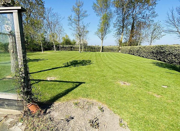 Gezellige zithoek in VZ178 Vakantiehuis Zoutelande, Walcheren, Zeeland.