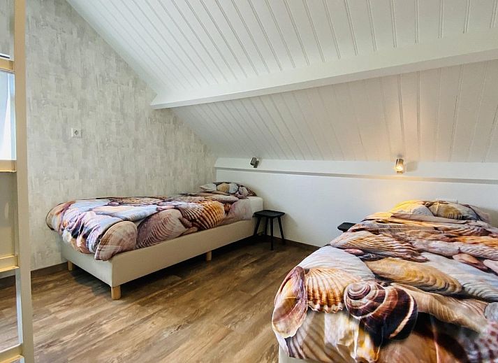 Blick vom Garten des VZ111 Ferienhauses Zoutelande in Zeeland.