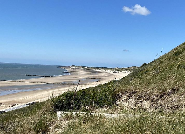 Kueche und Essbereich von VZ238 Vakantiewoning Zoutelande in Zoutelande, Walcheren, Zeeland.