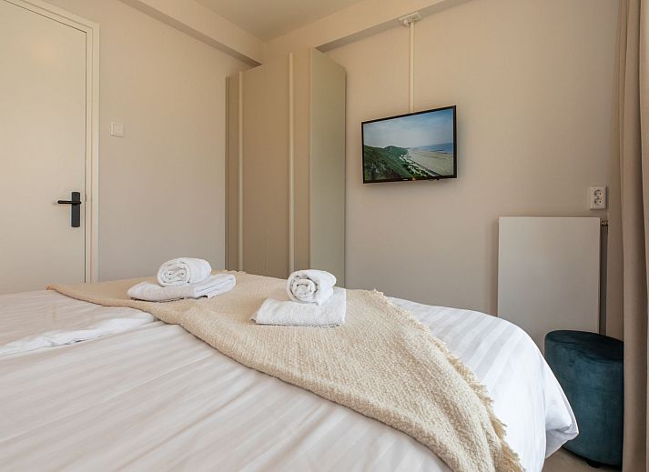 Luxe sauna in Appartement Kurhaus Residence, Zoutelande, Walcheren, Zeeland voor ultieme ontspanning.