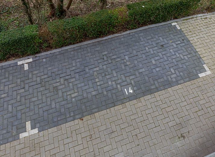 Uitzicht op Zoutelande strand vanaf Appartement Kurhaus Residence, Walcheren, Zeeland.