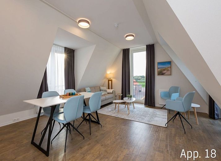 Verblijf 620715 • Appartement Walcheren • Aparthotel Zoutelande - 6 pers luxe appartement huisdier