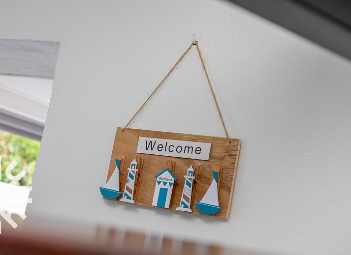 Stranddecoratie in vakantiehuis ZE1633 te Zoutelande, Walcheren, Zeeland.