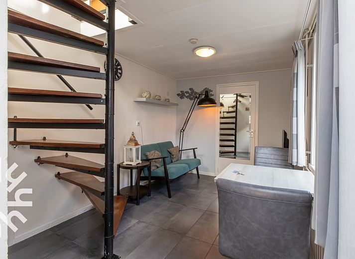 Lichte zolderruimte in vakantiehuis ZE1633, Zoutelande, Walcheren, Zeeland.