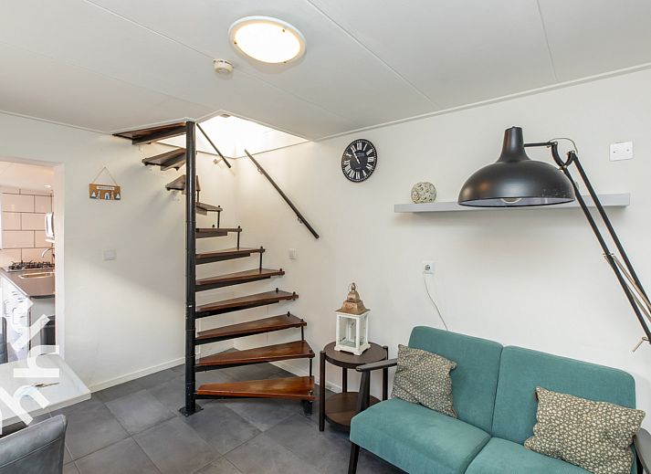 Lichte zolderruimte in vakantiehuis ZE1633, Zoutelande, Walcheren, Zeeland.