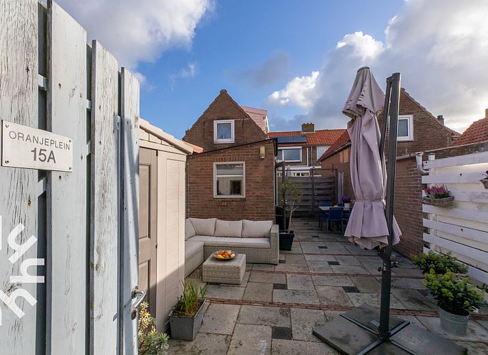 Prachtig uitzicht op Zoutelande vanaf vakantiehuis ZE1633, Walcheren, Zeeland.