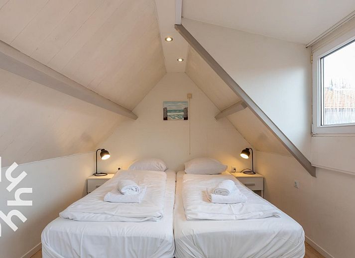 Eethoek met trap in vakantiehuis ZE1633, Zoutelande, Walcheren, Zeeland.