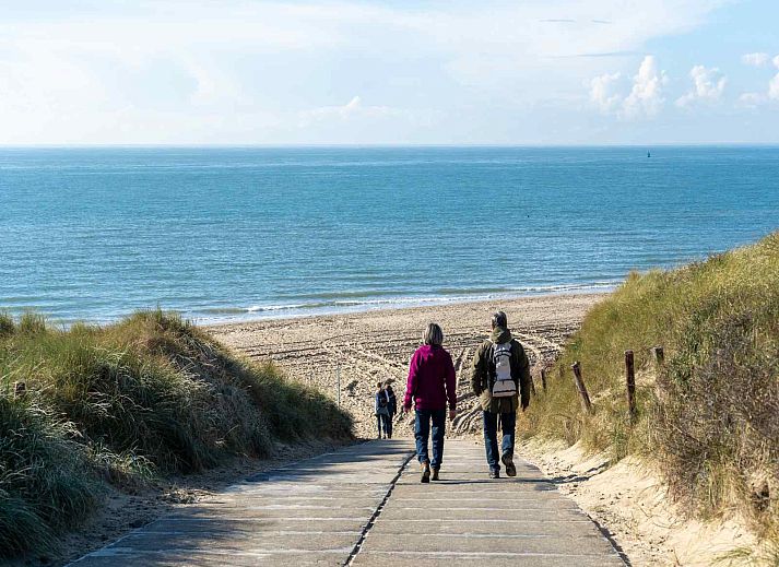 Stilvolle Einrichtung des Ferienhauses ZE1201 in Zoutelande, Walcheren, Zeeland.