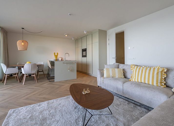 Gemuetliches Wohnzimmer in Lamsoor 37 | Veerse Wende, Ferienhaus in Arnemuiden, Walcheren mit schoenem Wasserblick.