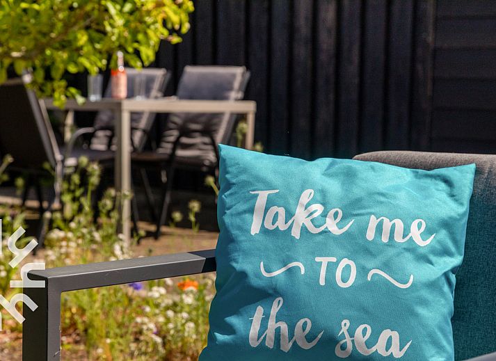 Moderne Kueche im Ferienhaus ZE287, Vrouwenpolder, Walcheren, Zeeland.