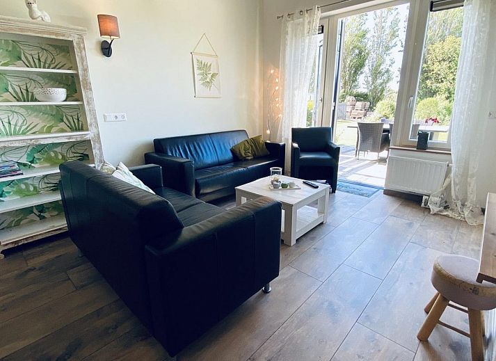 Gezellige buitenruimte van VZ740 Vakantiewoning Vrouwenpolder, Walcheren, Zeeland.