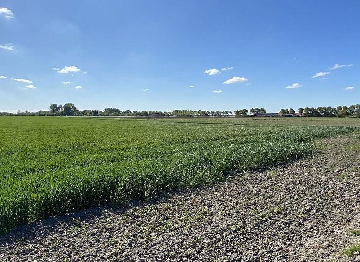 Moderne zithoek in VZ740 Vakantiewoning Vrouwenpolder, Walcheren, Zeeland.