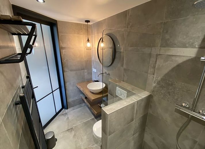 Cozy bedroom in Holiday home in Vrouwenpolder, Walcheren, Zeeland with comfortable beds.