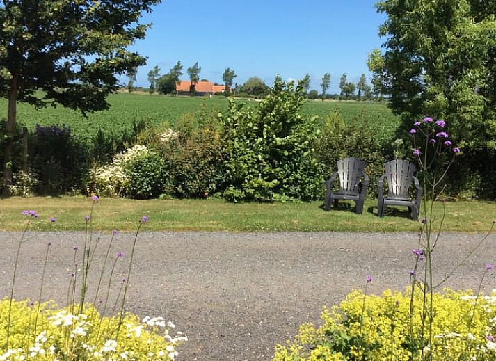 Cozy bedroom in Holiday home in Vrouwenpolder, Walcheren, Zeeland with comfortable beds.