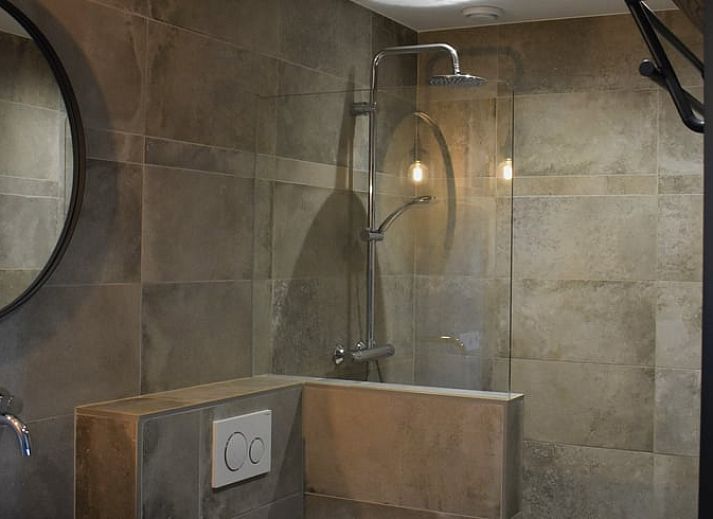 View from the bedroom in Holiday home in Vrouwenpolder, Walcheren, Zeeland with access to terrace.