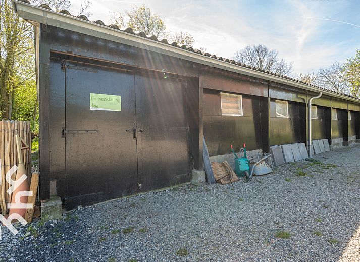 Speelplaats bij vakantiehuis ZE059 in Veere, Walcheren voor kinderen.