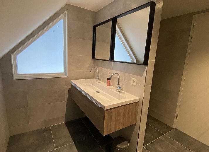 Private terrace at VZ1022 Holiday apartment in Veere, Walcheren, Zeeland for relaxation.