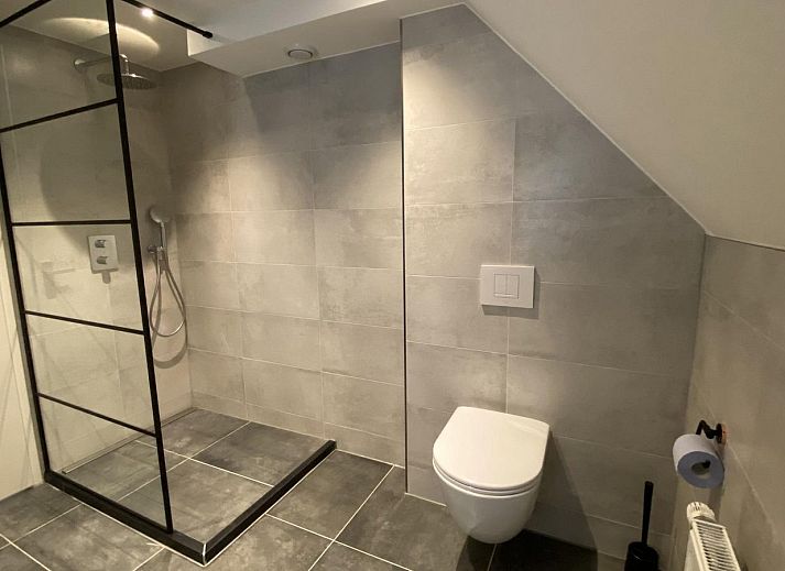 Private terrace at VZ1022 Holiday apartment in Veere, Walcheren, Zeeland for relaxation.