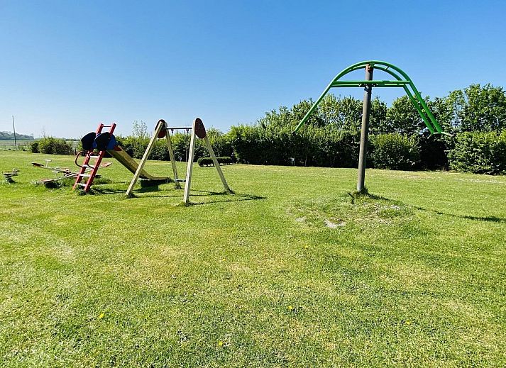 Cozy living room of VZ235 Chalet Veere in Veere, Walcheren