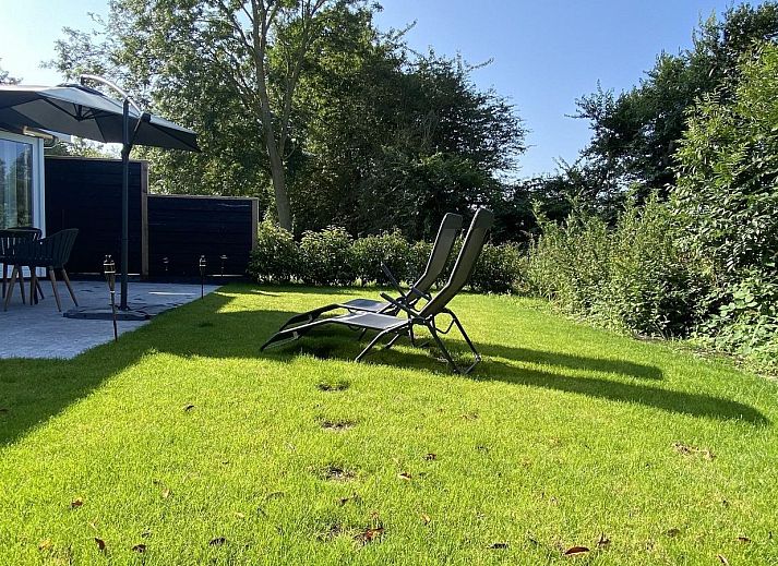 Enjoy the sunny terrace at VZ1064 Luxury vacation apartment in Veere, Walcheren, Zeeland.