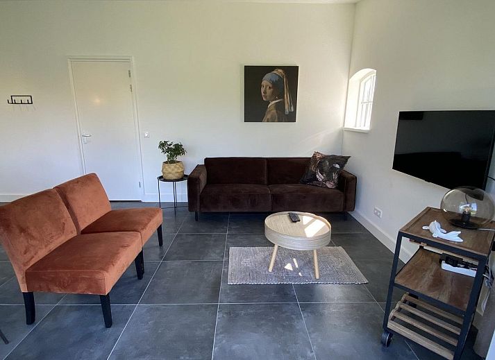 Enjoy the sunny terrace at VZ1064 Luxury vacation apartment in Veere, Walcheren, Zeeland.