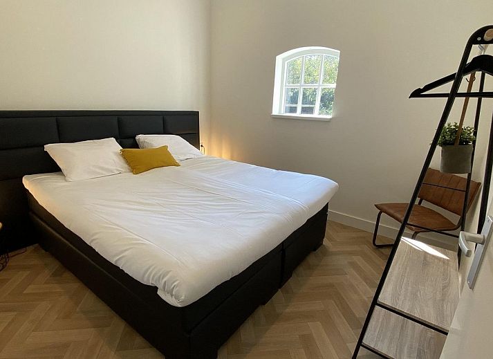 View from the terrace of VZ1064 Luxury vacation apartment in Veere, Walcheren, Zeeland.