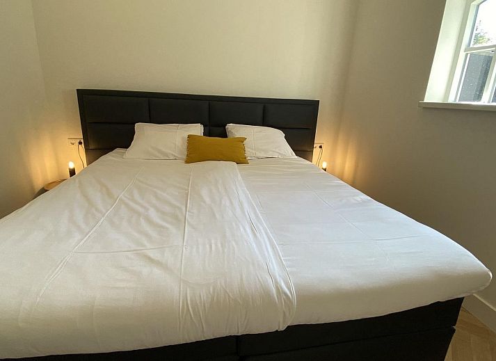 View from the terrace of VZ1064 Luxury vacation apartment in Veere, Walcheren, Zeeland.