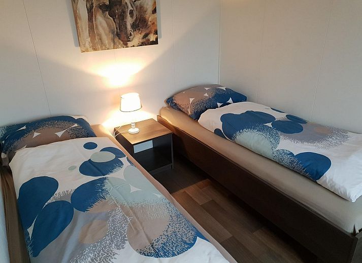 Gezellige buitenruimte bij VZ820 Chalet in Veere, Serooskerke, Walcheren, Zeeland.