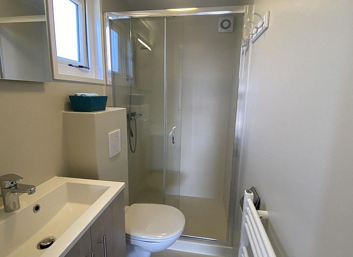 Cozy outdoor seating at VZ828 Chalet in Serooskerke, Walcheren.