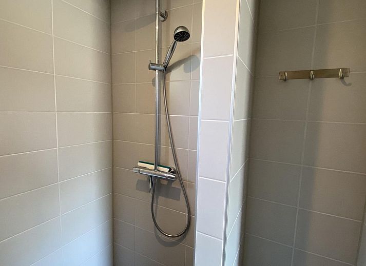 Sunny terrace at VZ1001 Group accommodation in Serooskerke, Walcheren, Zeeland.