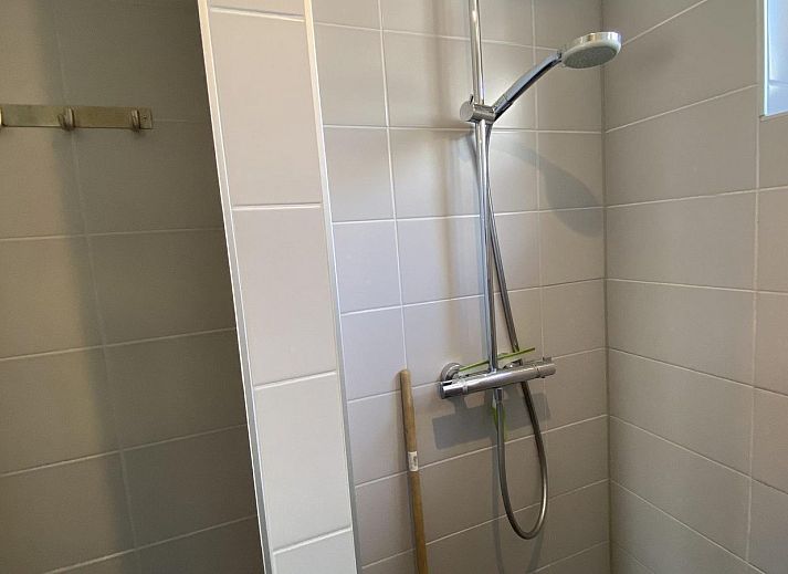 Sunny terrace at VZ1001 Group accommodation in Serooskerke, Walcheren, Zeeland.