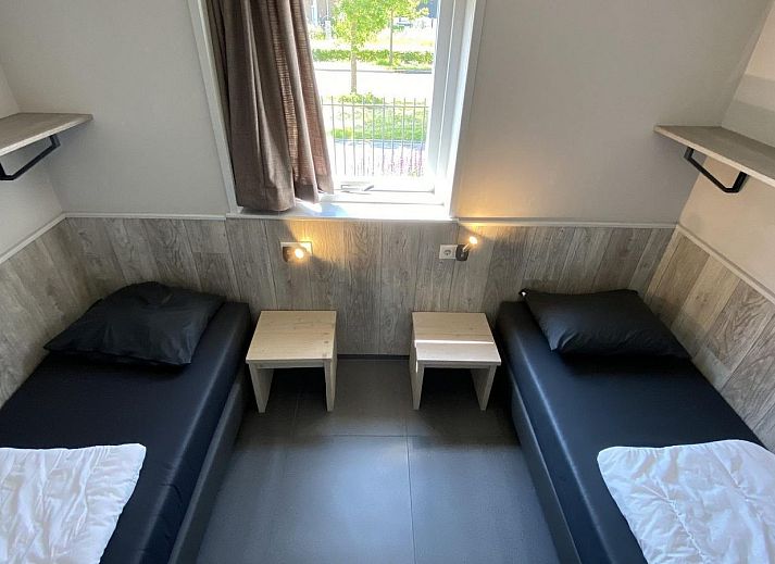 Modern living room of VZ1001 Group accommodation in Serooskerke, Walcheren, Zeeland.