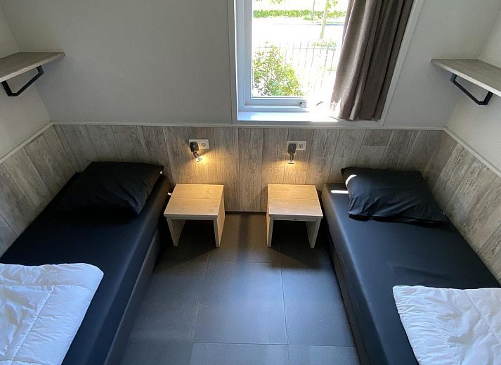 Modern living room of VZ1001 Group accommodation in Serooskerke, Walcheren, Zeeland.