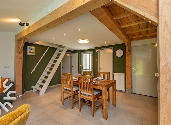 Stijlvolle douche in vakantiehuis ZE1175, Biggekerke, Walcheren, Zeeland.