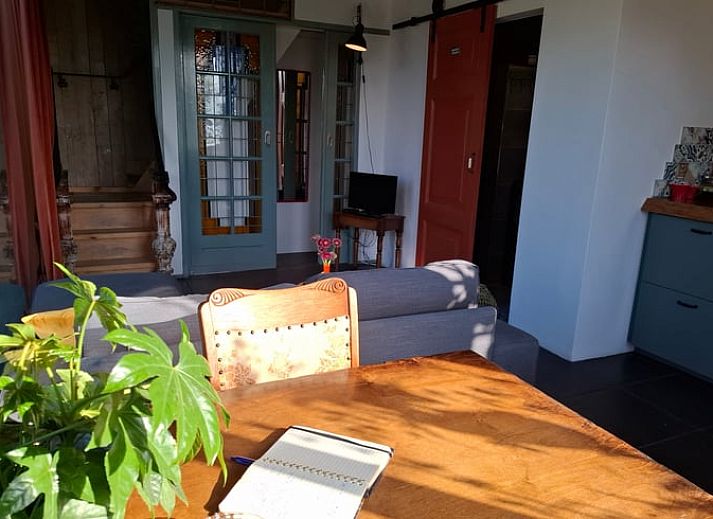 Charmante ingang van Huisje in Oudelande, vakantiehuis op Walcheren, Zeeland.