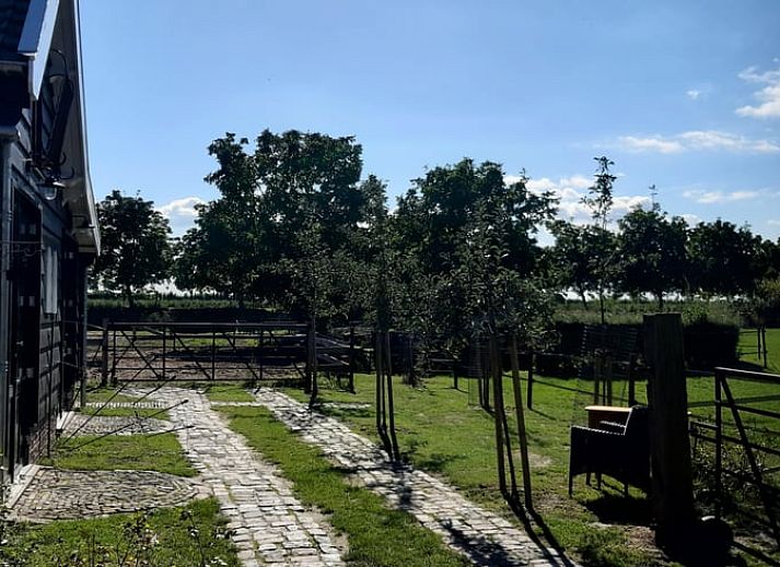 Comfortabele zithoek in Huisje in Oudelande, vakantieaccommodatie in Walcheren, Zeeland.