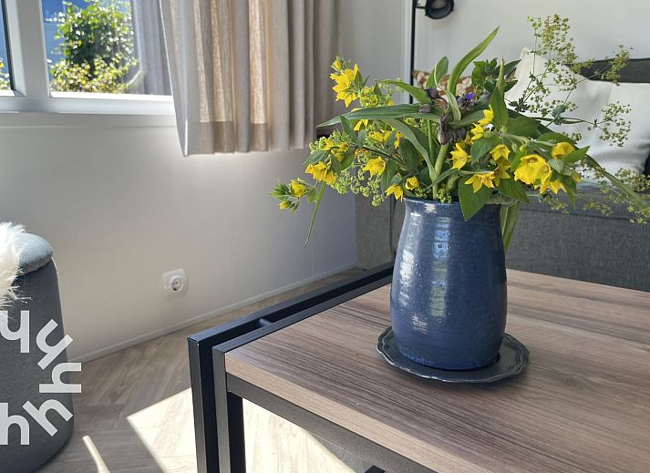 Modern bathroom with shower in vacation home ZE1415, Gapinge, Walcheren, Zeeland.