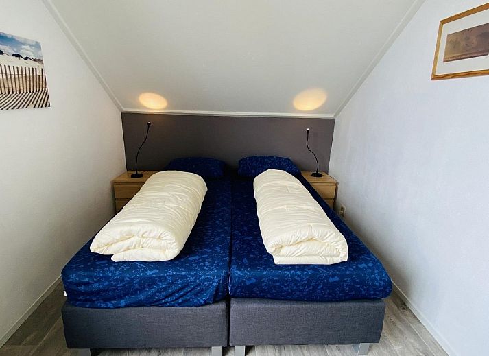 Die gemuetliche Terrasse von VZ407 Ferienhaus Breskens ist ideal fuer Mahlzeiten im Freien in Zeeuws-Vlaanderen.