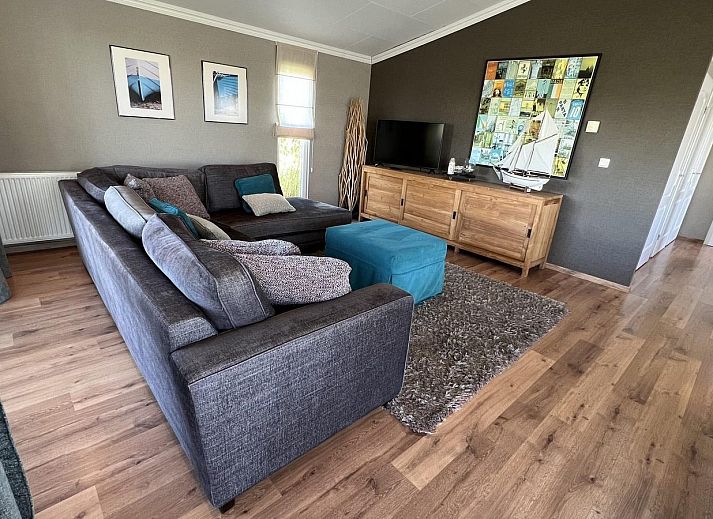 Vorderansicht von VZ807 Ferienhaus Breskens, ein gemuetliches Ferienhaus in Zeeland.