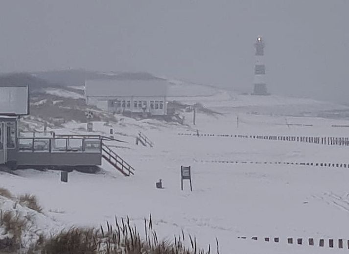 Cozy living room in Holiday home in Breskens, Zeeuws-Vlaanderen, Zeeland. Relaxed atmosphere with comfortable sofa.