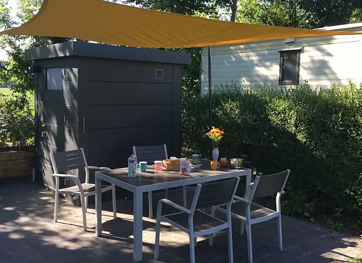 Unterkunft 6303119 - Chalet Zeeuws-Vlaanderen - Chalet zuidzijde
