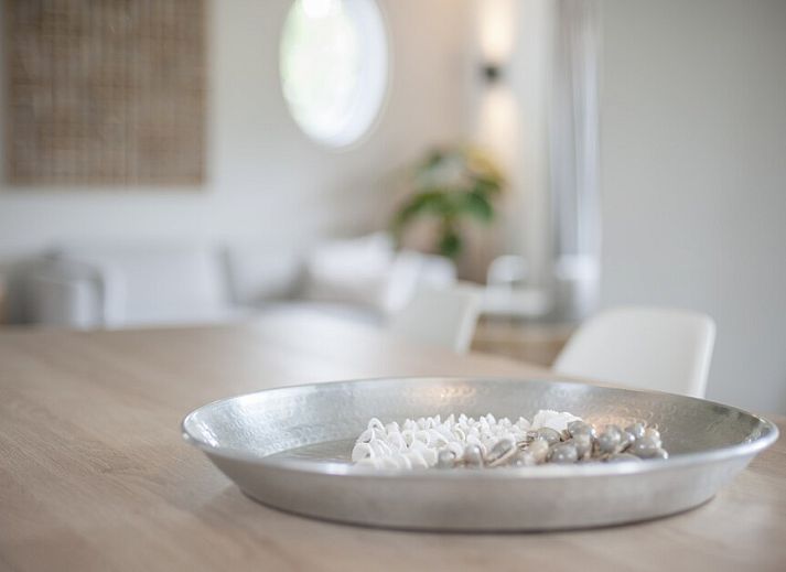 Stijlvolle woonkamer in Villa 8B Luxe vakantiehuis, Cadzand-bad, Zeeuws-Vlaanderen, met moderne inrichting en comfortabele zithoek.